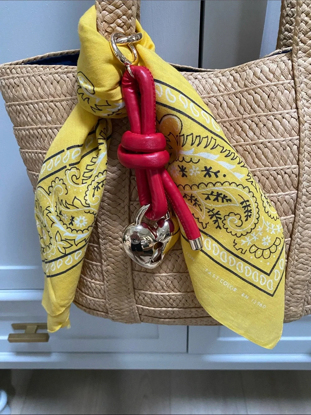 Draper James Neutral Straw Beach Tote Bag Versatile Market Carryall + Extras!!